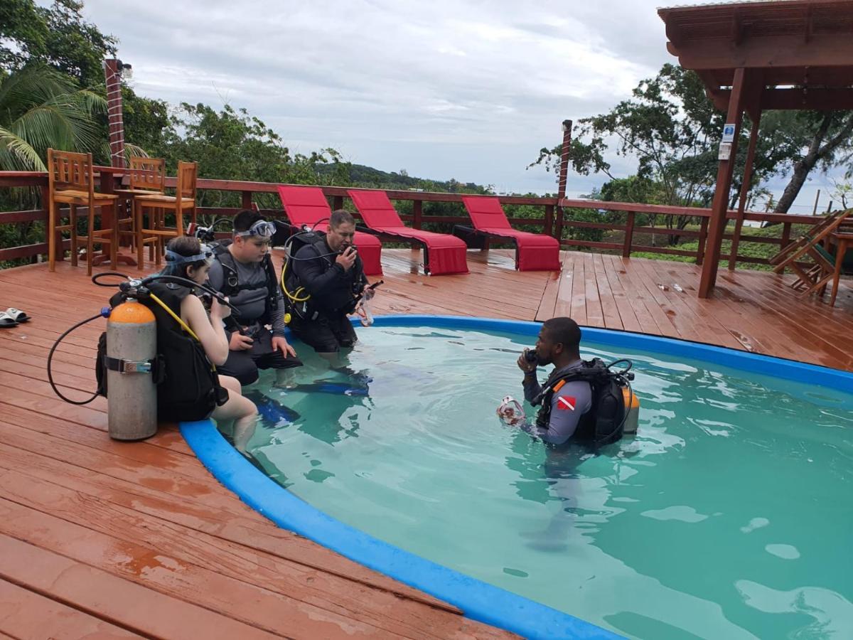 Hotel And Dive Center Roatan Yacht Club French Harbour Bagian luar foto